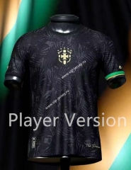 Player Version 2023-2024 Brazil Special Version Black Thailand Soccer Jersey AAA-888