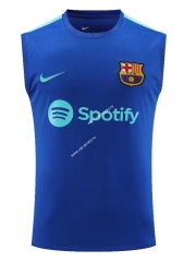 2023-2024 Barcelona Dark Blue Thailand Training Soccer Vest-418