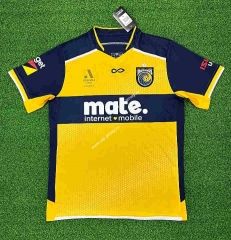 (S-4XL) 2023-2024 Central Coast Mariners Yellow Thailand Soccer Jersey AAA-403