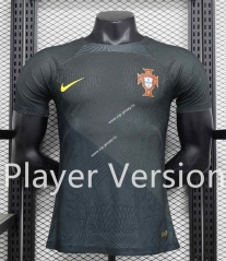 Player Version 2023-2024 Special Version Portugal Black Thailand Soccer Jersey AAA-888
