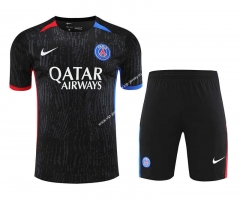 2023-2024 Paris SG Black&Blue Thailand Training Soccer Uniform-418