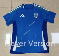 Player Version 2023-2024 Italy Home Blue Thailand Soccer Jersey AAA-888