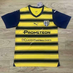 2023-2024 Parma Calcio Away Black&Yellow Stripe Thailand Soccer Jersey AAA-2483