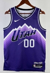 2024 Utah Jazz City Version Purple #00 NBA Jersey-311
