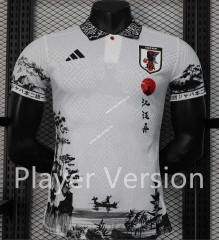 Player Version Japan Special Version White Thailand Soccer Jersey AAA-888