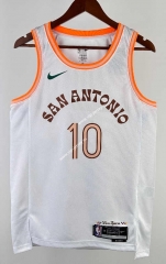 2024 San Antonio Spurs City Version White #10 NBA Jersey-311