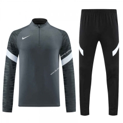 Nike Grey Thailand Soccer Tracksuit-4627