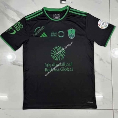 (S-3XL) 2023-2024 Al Ittihad Saudi Black Thailand Soccer Jersey AAA-5925