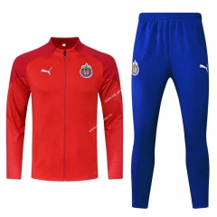 2023-2024 Guadalajara Red Thailand Soccer Jacket Uniform-HR