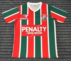 Retro Version 1993 Fluminense de Feira Home Red&Green Thailand Soccer Jersey AAA-709