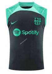 2023-2024 Barcelona Black&Green Thailand Training Soccer Vest-418