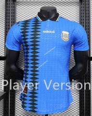 Player Version 1994 Retro Version Argentina Blue Thailand Soccer Jersey AAA-888