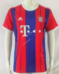 Retro Version 2014-2015 Bayern München Home Red&Blue Thailand Soccer Jersey AAA-503