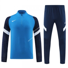 Nike Bright Blue Thailand Soccer Tracksuit-4627