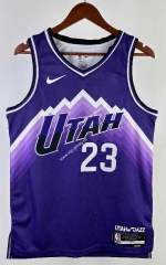 2024 Utah Jazz City Version Purple #23 NBA Jersey-311