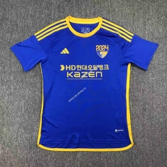2024-2025 Ulsan-Hyundai Home Blue Thailand Soccer Jersey AAA-417