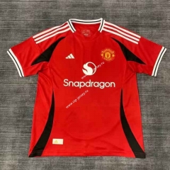 2024-2025 Manchester United Home Red Soccer Jersey AAA-2818