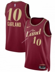 2024 City Edition Cleveland Cavaliers Red #10 NBA Jersey-311