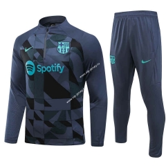 (S-3XL) 2023-2024 Barcelona Special Version Grey Thailand Soccer Tracksuit -GDP