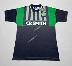 Retro Version 94-96 Celtic Away Black&Green Thailand Soccer Jersey AAA-709