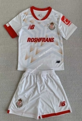 2023-2024 Deportivo Toluca Away White Soccer Uniform-AY