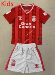 2023-2024 UD Las Palmas 2nd Away Red Kids/Youth Soccer Unifrom-AY