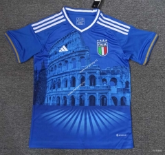2023-2024 Italy Roman Beast Fighting Version Blue Thailand Soccer Jersey AAA-5378