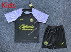 2024-2025 Club America Black&Purple Kids/Youth Soccer Uniform-GB