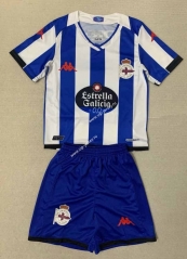 2023-2024 Deportivo La Coruña Blue&White Soccer Uniform-AY