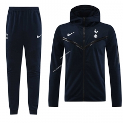 2023-2024 Tottenham Hotspur Royal Blue Thailand Jacket Uniform-LH