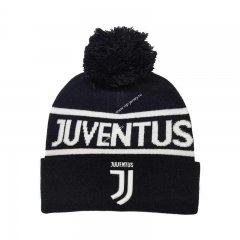 Juventus Black Hat Soccer Knitted Cap