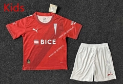 2024-2025 CD Universidad Católica Away Red Kids/Youth Soccer Uniform-6032