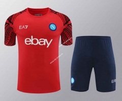 2024-2025 Napoli Red Thailand Training Soccer Jersey Uniform-418
