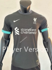 Player Version 2024-2025 Liverpool Black Thailand Soccer Jersey AAA-SJ