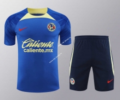 2024-2025 Club América  Blue Thailand Training Soccer Jersey Uniform-418