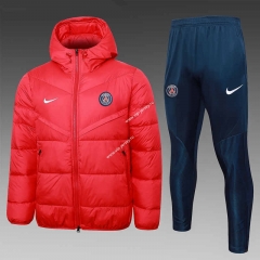 2023-2024 Paris Saint-Germain Red Cotton Suit With Hat-815