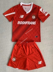 2023-2024 Deportivo Toluca Home Red Soccer Uniform-AY
