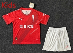 2024-2025 CD Universidad Católica Away Red Kids/Youth Soccer Uniform-GB