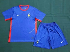 2024-2025 France Home Blue Soccer Uniform-3454