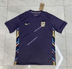 2024-2025 England Away Purple Thailand Soccer Jersey AAA-4506