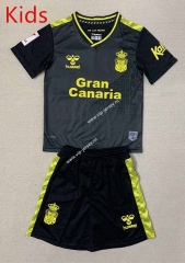 2023-2024 UD Las Palmas Away Black Kids/Youth Soccer Unifrom-AY