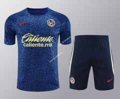 2024-2025 Club América  Dark Blue Thailand Training Soccer Jersey Uniform-418