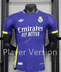Player Version 2024-2025 Real Madrid Blue Thailand Soccer Jersey AAA-888