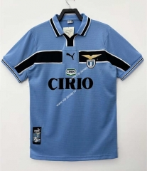 Retro Version 1998-1999 Lazio Home Blue Thailand Soccer Jersey AAA-811