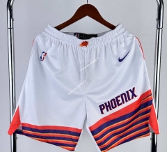 2024 Phoenix Suns Home White NBA Shorts -311
