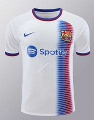 2024-2025 Barcelona White Thailand Training Soccer Jersey -418