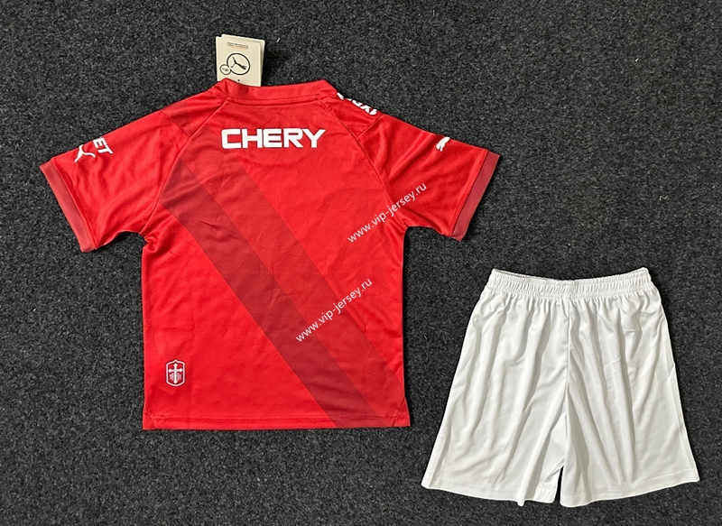 2024-2025 CD Universidad Católica Away Red Kids/Youth Soccer Uniform-GB