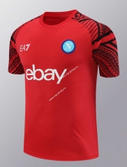 2024-2025 Napoli Red Thailand Training Soccer Jersey -418