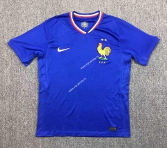 2024-2025 France Home Blue Thailand Soccer Jersey AAA-417