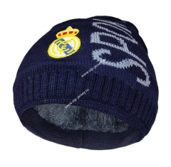 Real Madrid Royal Blue Hat Soccer Fleece Cap